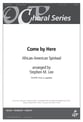 Come By Here SAATB choral sheet music cover